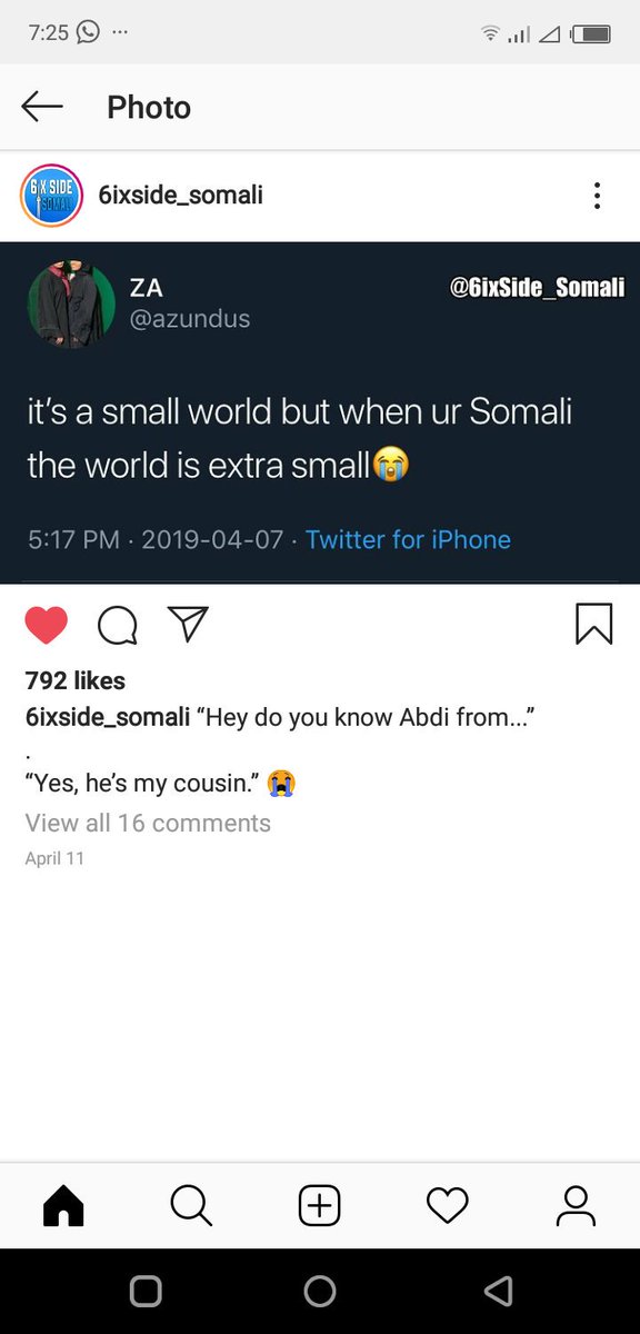 The really of Somali life