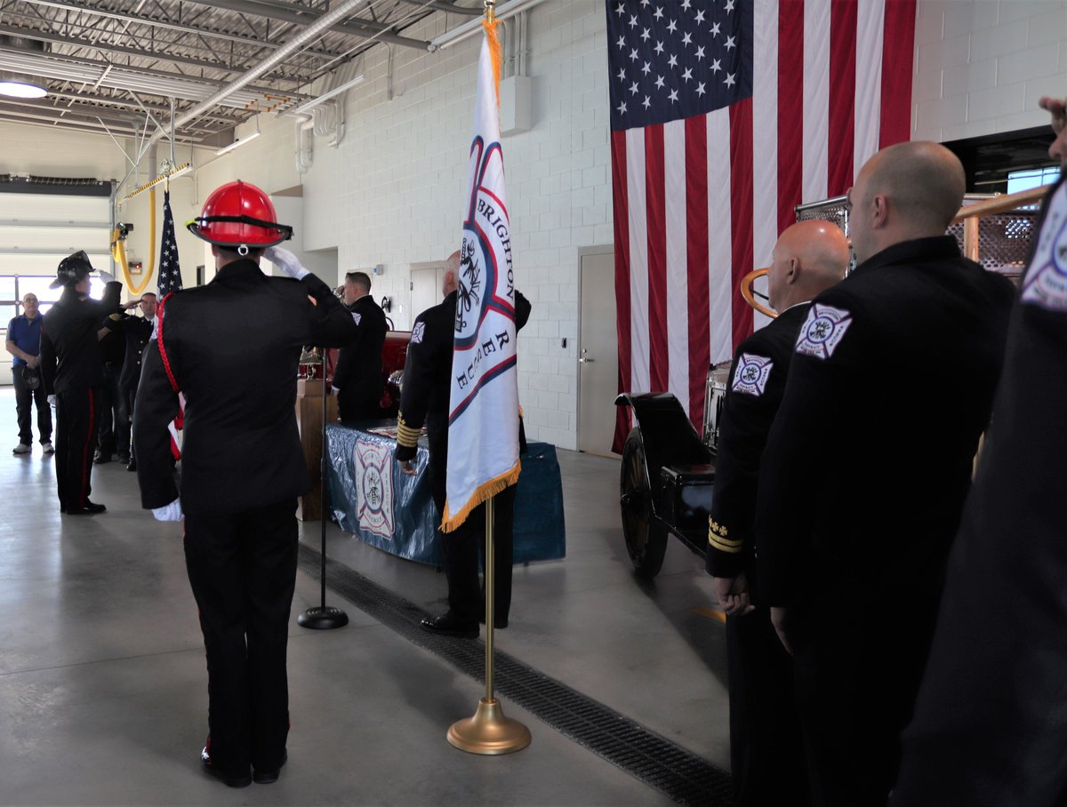 On Saturday we held a Swearing In and Badging Ceremony for Battalion Chief Andy Kovacs, Engineer Ryan Tate, Firefighter/Paramedic AJ Heiser, Firefighter/Paramedic Ethan Gilbert and Firefighter/Paramedic Cole Miller. Congratulations to all!