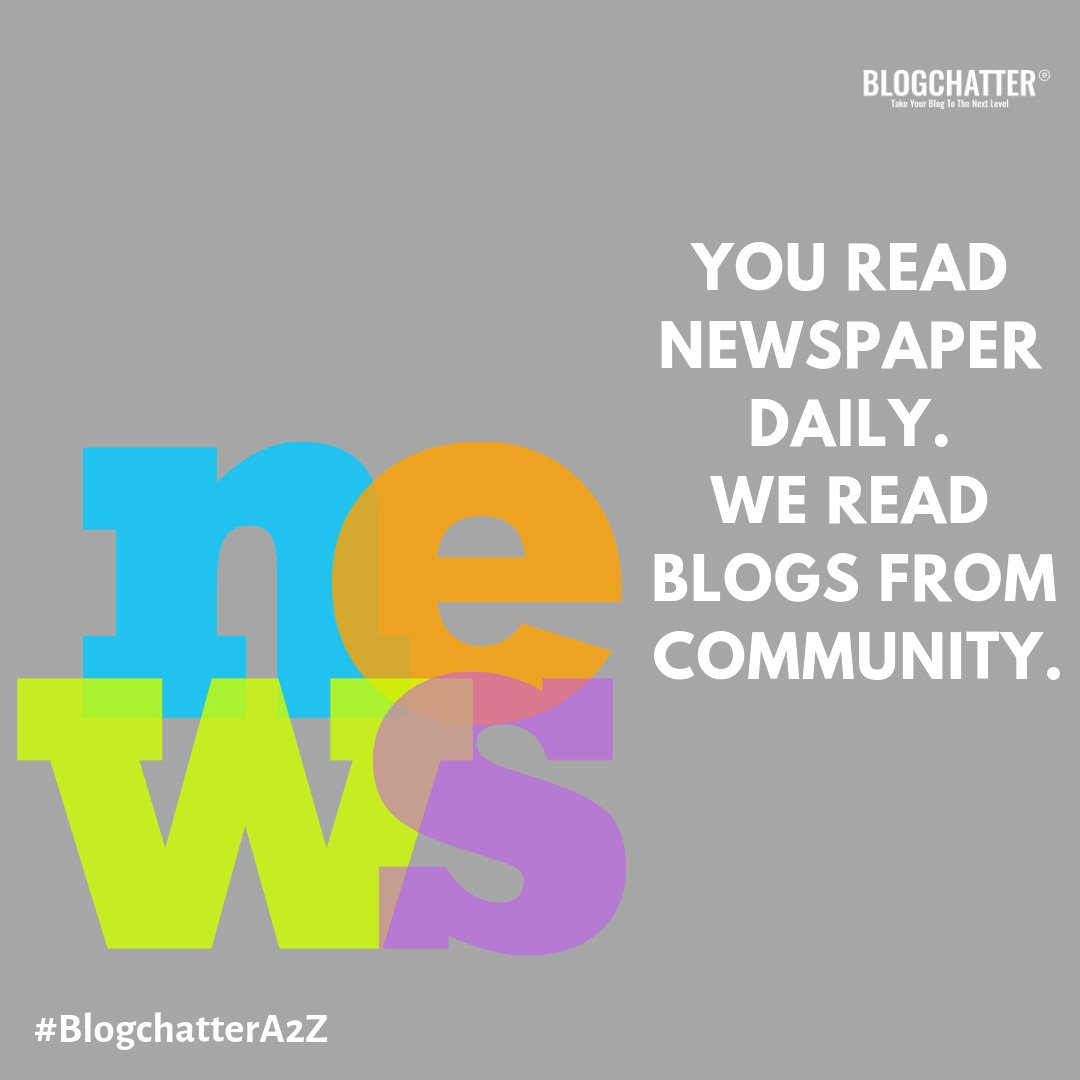 TheJyotirmoy's tweet image. A very special thanks to @soniasmusings for being a consistent reader of my posts for #A2ZChallenge with @blogchatter and for sharing her views, thoughts and for the appreciations...those always means a lot.
Thanks also for the constant support in twitter.