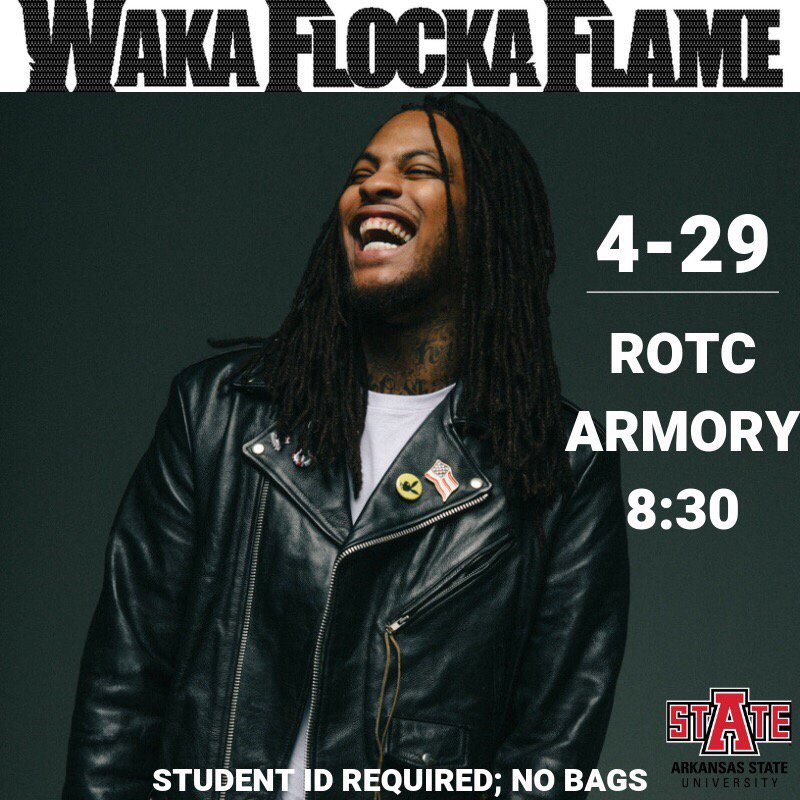 TONIGHT! 🔥
Valid A-State student ID required. No bags allowed inside.