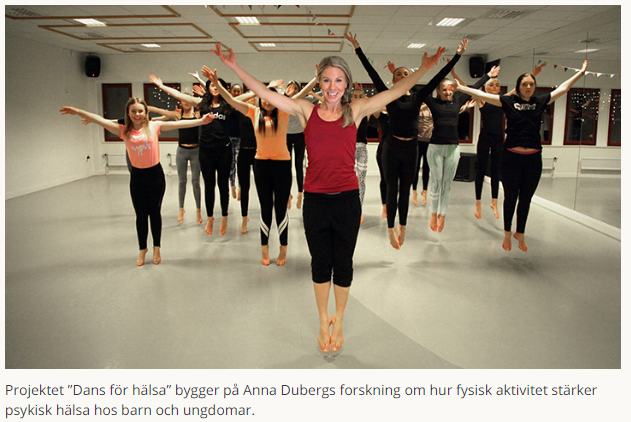 Dans kan fungera som komplement till samtal och medicinering för unga med stressrelaterad psykisk ohälsa. Nu är Anna Dubergs projekt ”Dans för hälsa” nominerat till Guldskalpellen, priset som Dagens Medicin delar ut till årets förnyare inom sjukvården. https://www.oru.se/nyheter/anna-duberg-kan-vinna-guldskalpellen/ …