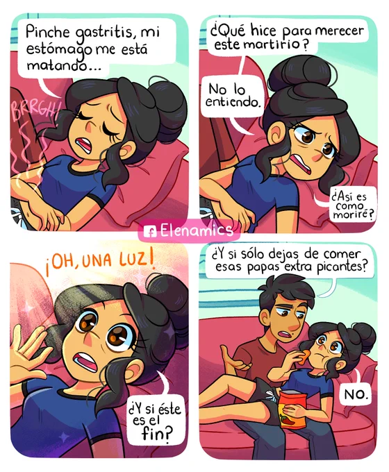 Prefiero morir a dejar de comer lo que quiero. (?

P.D. No es cierto no lo hagan, cuídense la panza. <3 