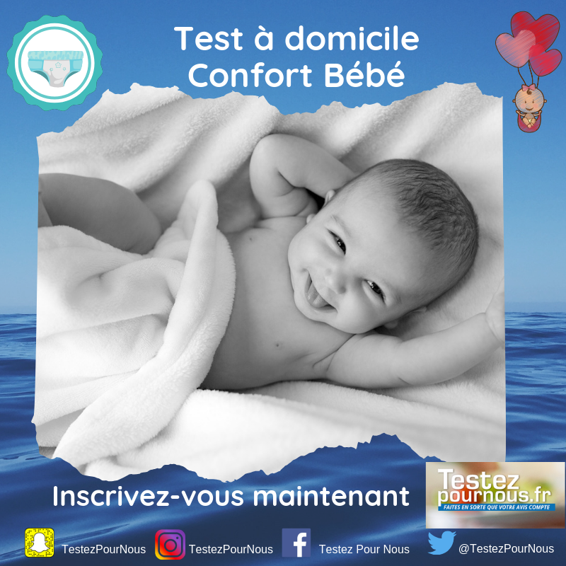 TestezPourNous's tweet photo. Nouveau test à domicile pour le confort de vos bébés 👶
Si vous avez un bébé faites-lui plaisir et rendez-vous sur notre site https://t.co/b0EKohHCeI  !
Test disponible pour les labo #Paris #Nantes #Aix et pour Panel France #gratuit #bebe #BonPlan #test #confort https://t.co/j6mhmrpbxS