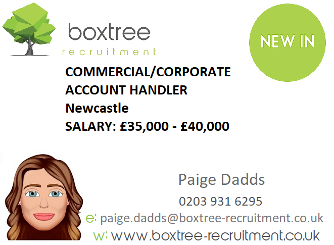 BoxtreeRecruit's tweet image. 🌳Seeking A Commercial/Corporate Account Handler - Newcastle🌳
Salary £35K-£40K
Send CV To Paige.dadds@boxtree-recruitment.co.uk

#commercial #corporate #accounthandler #insurancejob #insurance #newcastle #work #job #opportunities #motivation #mondaythoughts #mondaymotivation