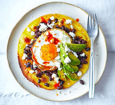 Shake those Monday blues away with huevos rancheros, super quick and filling. Don’t forget to splosh the Cholula on! <a href="/bbcgoodfood/">Good Food</a> 

bbcgoodfood.com/recipes/easy-h…