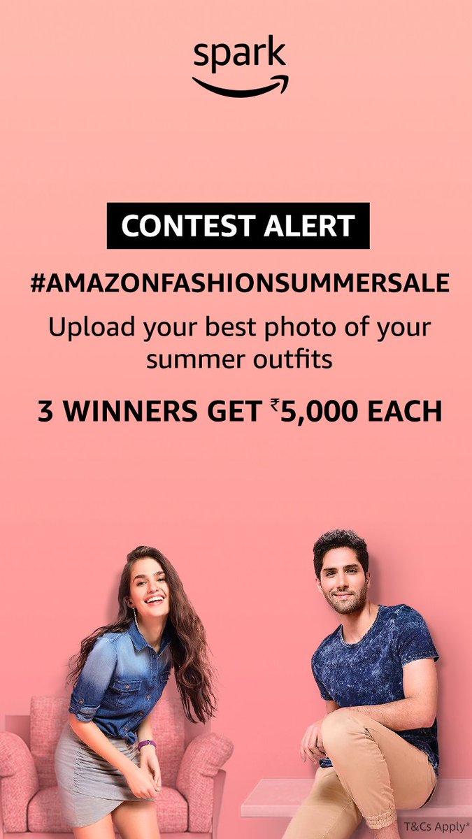 #ContesfAlert ! Show us your #SummerFashion and win ! Head to #AmazonSpark for more details and post your entries. #AmazonFashionSummerSale amzn.to/2PyBkOq