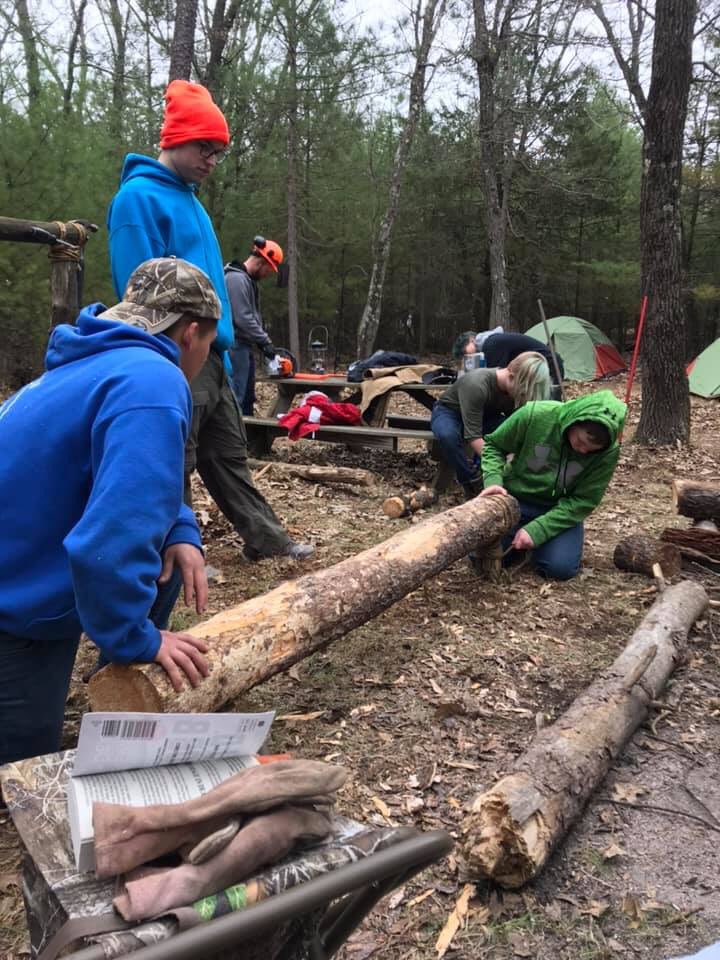 benwhite4158's tweet photo. Great workweekend at camp with the troop! Kids are hooked on @SaveSGB! #camplife #cheerfulservice #workweekend #upnorth https://t.co/hkVHKqlE83