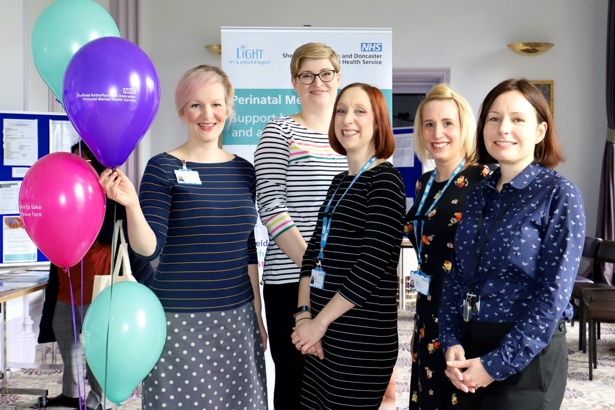 We're celebrating #MaternalMentalHealthDay on Wednesday in style by celebrating the launch of our new Sheffield Rotherham and Doncaster Perinatal Mental Health Service...and you can join us!

📅 01 May
⏰10.30am

Book your place here 👉 bit.ly/2DtokVF

#MaternalMHMatters