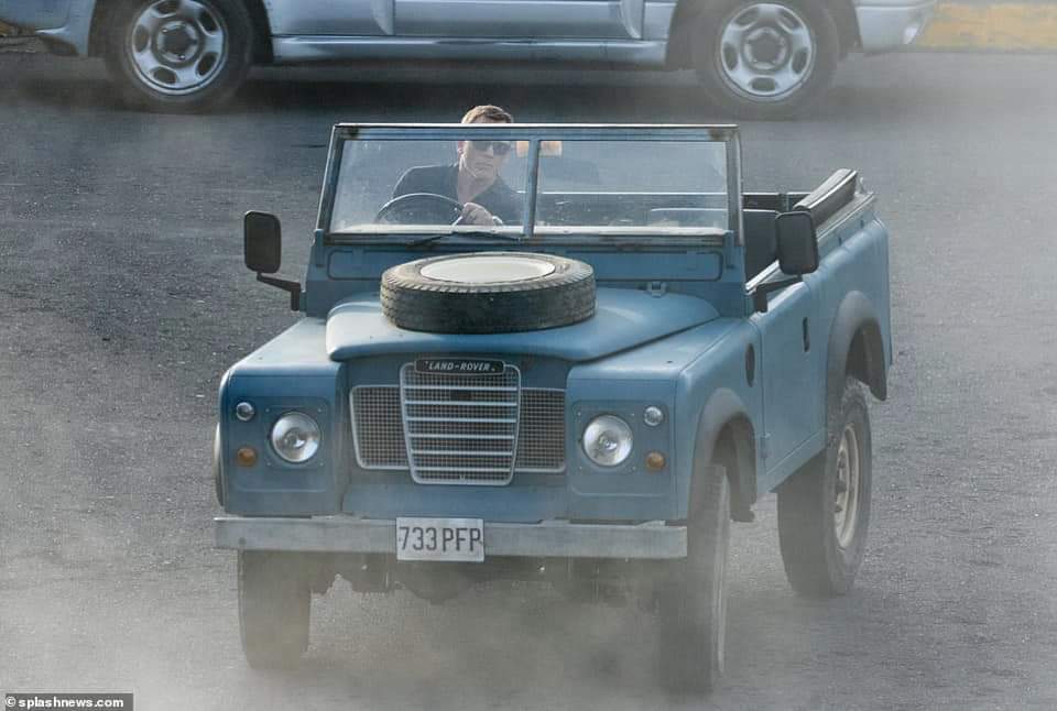 iandicko73's tweet image. Apparently the new #BOND25 car is a Series 3 Land Rover.