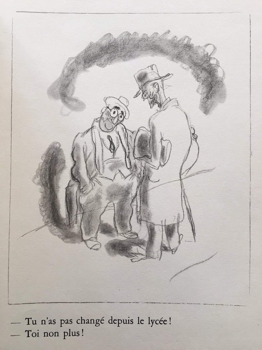 Gus Bofa, « La Peau de vieux », 1947 