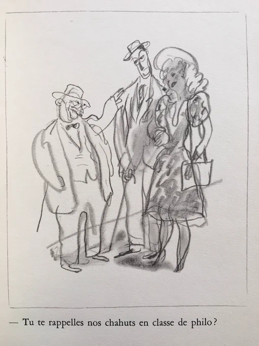 Gus Bofa, « La Peau de vieux », 1947 