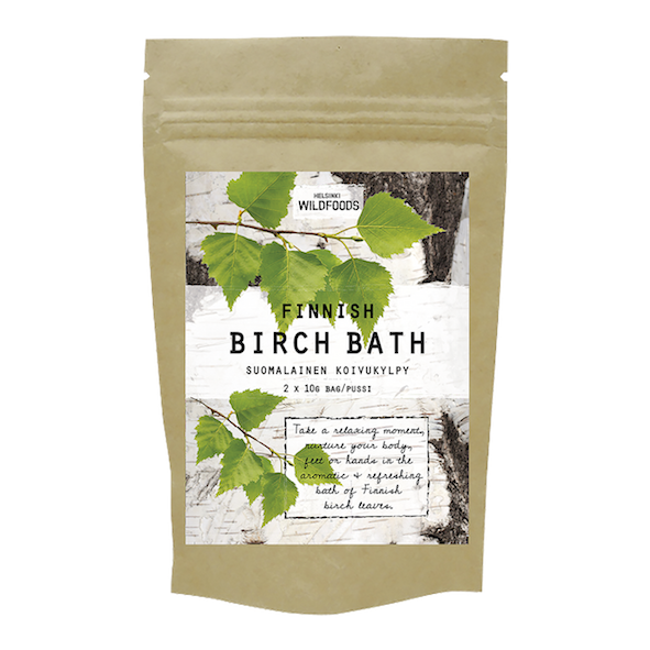 Finnflavours's tweet photo. Um den Saunabesuch oder den entspannten Abend in der Badewanne zu verschönern empfehlen wir das Birkenblätterbad von Helsinki Wildfoods https://t.co/SxfbR0br5w #Sauna #Baden #Badewanne #Entspannung https://t.co/mzJ1aWu3Lm