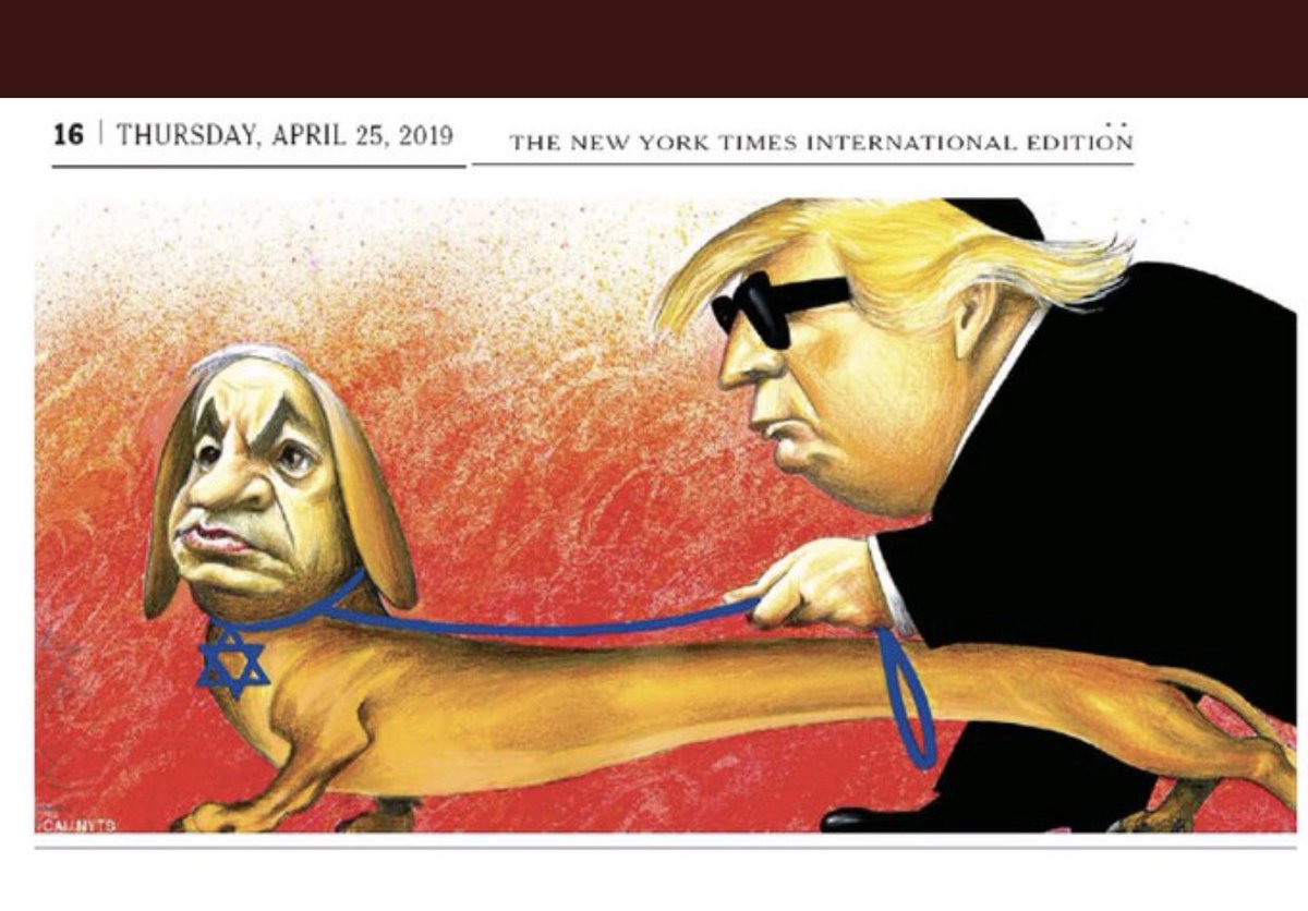 New York Times blames Trump for their anti-Semitic cartoons