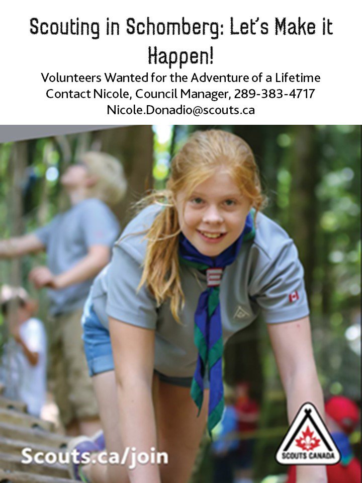 scouternikki's tweet photo. Morning, #Schomberg! We're one step closer to bringing Scouting to the community with the confirmation of a meeting space, Wednesday evenings at St. Patrick School starting in the fall! For more info, send me an email nicole.donadio@scouts.ca #scoutsdostuff @scoutscanada https://t.co/QVkJ7yyCK8