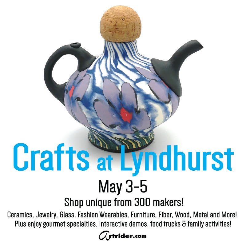 ClayArtCenter's tweet photo. Join us at #CraftsAtLyndhurst and shop hundreds of handmade goods, with some by your favorite artists at CAC! 🥰
#Westchester @ArtriderCrafts https://t.co/RYht58fdds