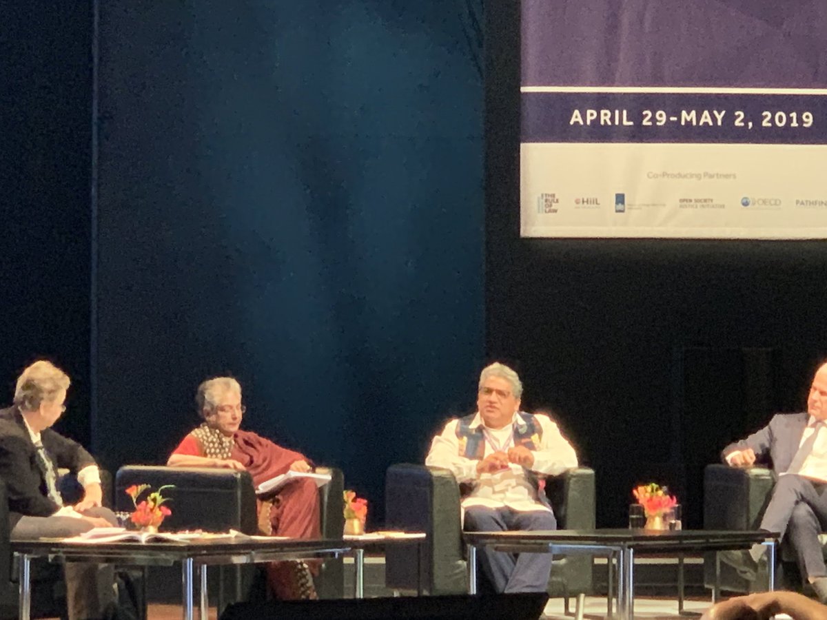 Accessing law is not the same as accessing justice. We must be aware that indigenous populations face long standing barriers to basic justice. -Walter Flores CEGSS #WJForum