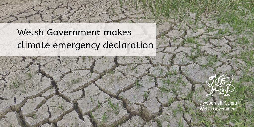 WGClimateChange's tweet image. Welsh Government has declared a climate emergency to signal that we will go further and faster to tackle climate change. 

Wales has the determination and ingenuity to deliver a low carbon economy whilst making our society fairer and healthier.

gov.wales/welsh-governme…