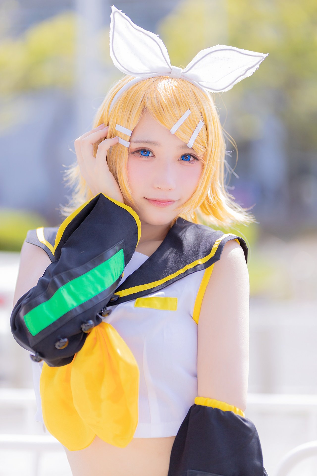 VOCALOID ボーカロイド ボカロ 鏡音リン 通常 コスプレ - 通販