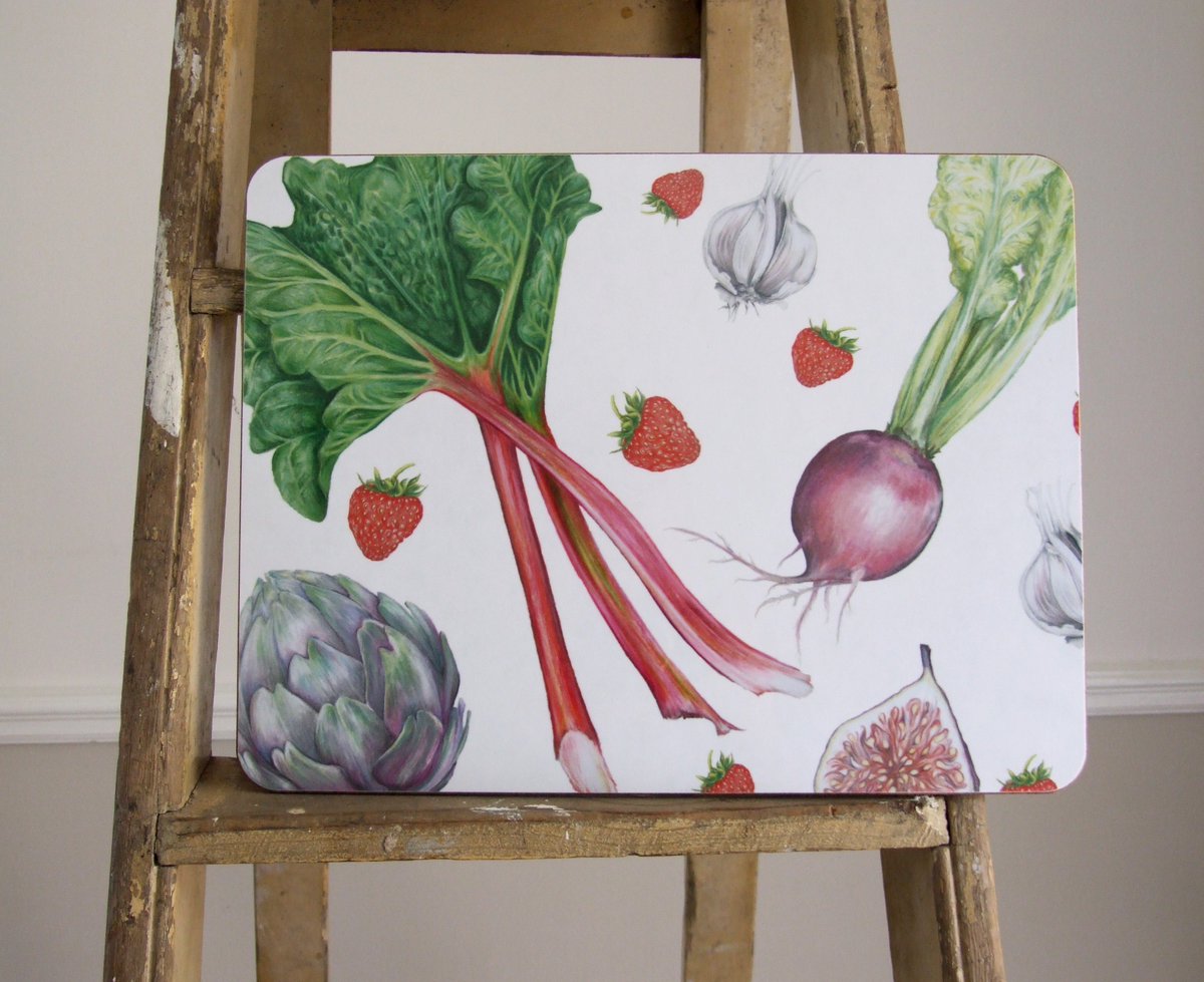 Happy Monday, these little bursts of colour are coming very soon! #Suffolk #artist #luxury #lifestyle #homeware #SBS #botanical #fruit #vegetable