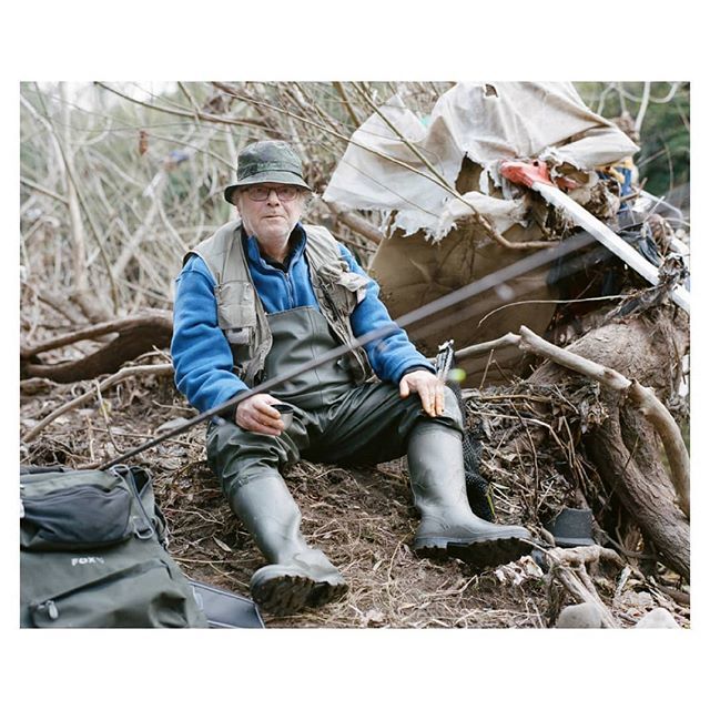 jwmcochrane's tweet photo. New work: #the_river_trail
(working title)
.
Stephen, fisherman, on his favourite stretch of the River Taff, a backdrop of jetsam and detritus from upriver washed down after heavy rains. November 2018.
.
.
#documentary #documentingbritain #6x7 #madewithk… https://t.co/MjpF3ZuZ1l https://t.co/twheJvwujt