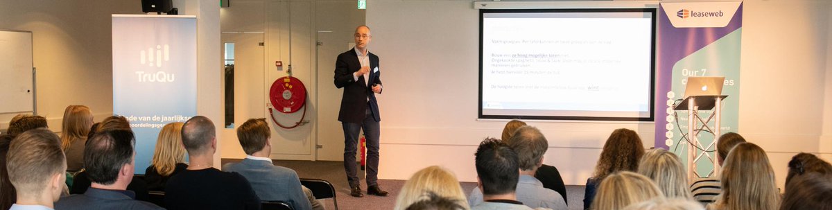 TruQuNL's tweet photo. Een interessant blogartikel, geschreven door Richard Hamaker van Leaseweb, over het afgelopen performance evenement in samenwerking met TruQu. En, een uitgebreid overzicht van de tools die zij gebruiken om de organisatiecultuur te ondersteunen!
https://t.co/5L65gRNFF6 https://t.co/ip3M5aep0H