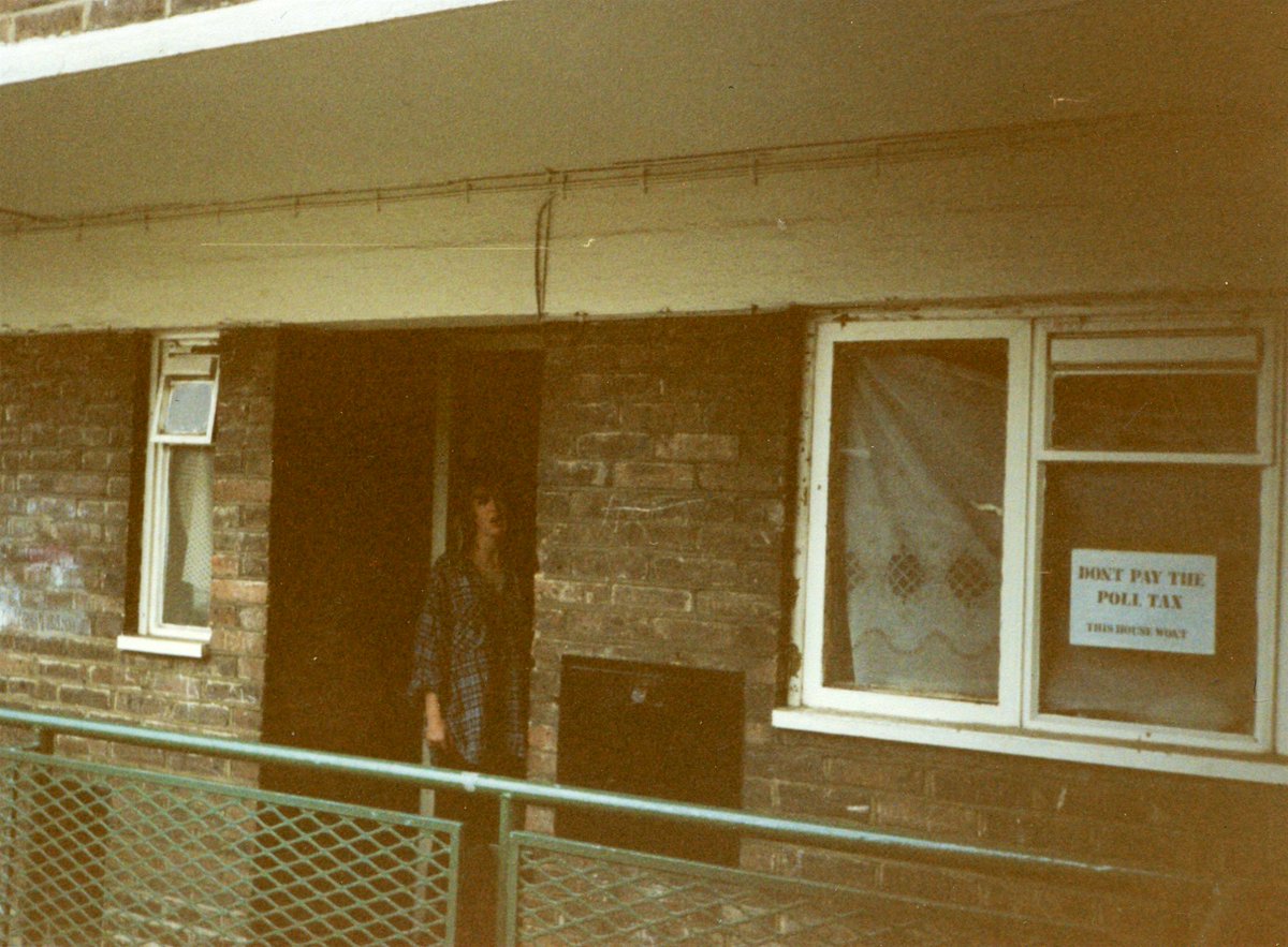 The following year we opened a wave of squats closer to town, in the huge council housing estate that stretched around Old Street, a short walk from the Barbican. This was the summer of the build up to the poll tax riot & we went to local organising meetings