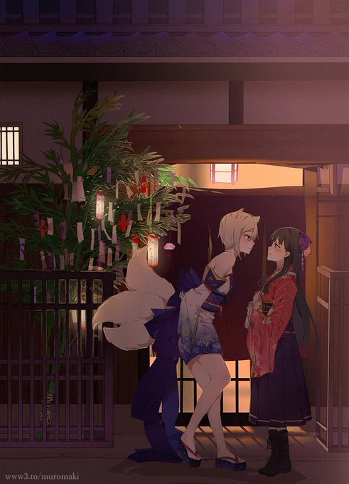 全部1～3年前からの過去絵だけども、一番お気に入り等を頂いた絵です。4枚目は元々単なるらくがきだったけどTumblrで案外といいねされてびっくりぽんだった(笑)
#平成最後に自分史上一番バズった絵を貼る 