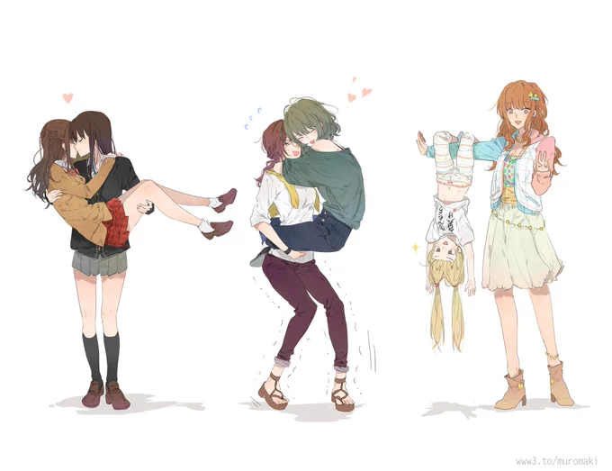 全部1～3年前からの過去絵だけども、一番お気に入り等を頂いた絵です。4枚目は元々単なるらくがきだったけどTumblrで案外といいねされてびっくりぽんだった(笑)
#平成最後に自分史上一番バズった絵を貼る 