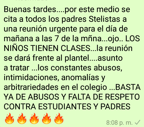 Reunión urgente hoy 29 de abril, en el colegio Stella Sierra en Arraiján a las 7:00 am <a href="/tvnnoticias/">TVN Noticias</a> <a href="/TReporta/">Telemetro Reporta</a> <a href="/nexnoticias/">Nex Noticias</a> <a href="/rpc_radio/">Rpc Radio</a> <a href="/AlvaroAlvaradoC/">Alvaro Alvarado - Noticias 180 Minutos/ Sin Rodeos</a> <a href="/alfredomitre/">Alfredo Mitre</a> <a href="/elsiglodigital/">El Siglo de Panamá</a> <a href="/criticaenlinea/">Diario Critica.Pa</a> <a href="/radiopanama/">Radio Panamá</a> <a href="/PanamaOesteC13/">DécimaProvinciaC13</a>