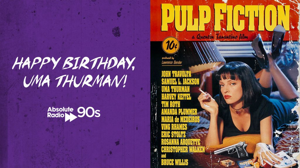 Happy birthday Uma Thurman! Who had (or still has) this iconic image on their wall? 