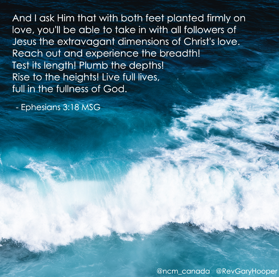 NCMCanada's tweet photo. Experience Him! The Greater One living on the inside of you is living through you today! He wants to touch every area of your life with His goodness, and to infuse it with His life! All you need to do is let Him!❤️ https://t.co/CBMUM2gc7F