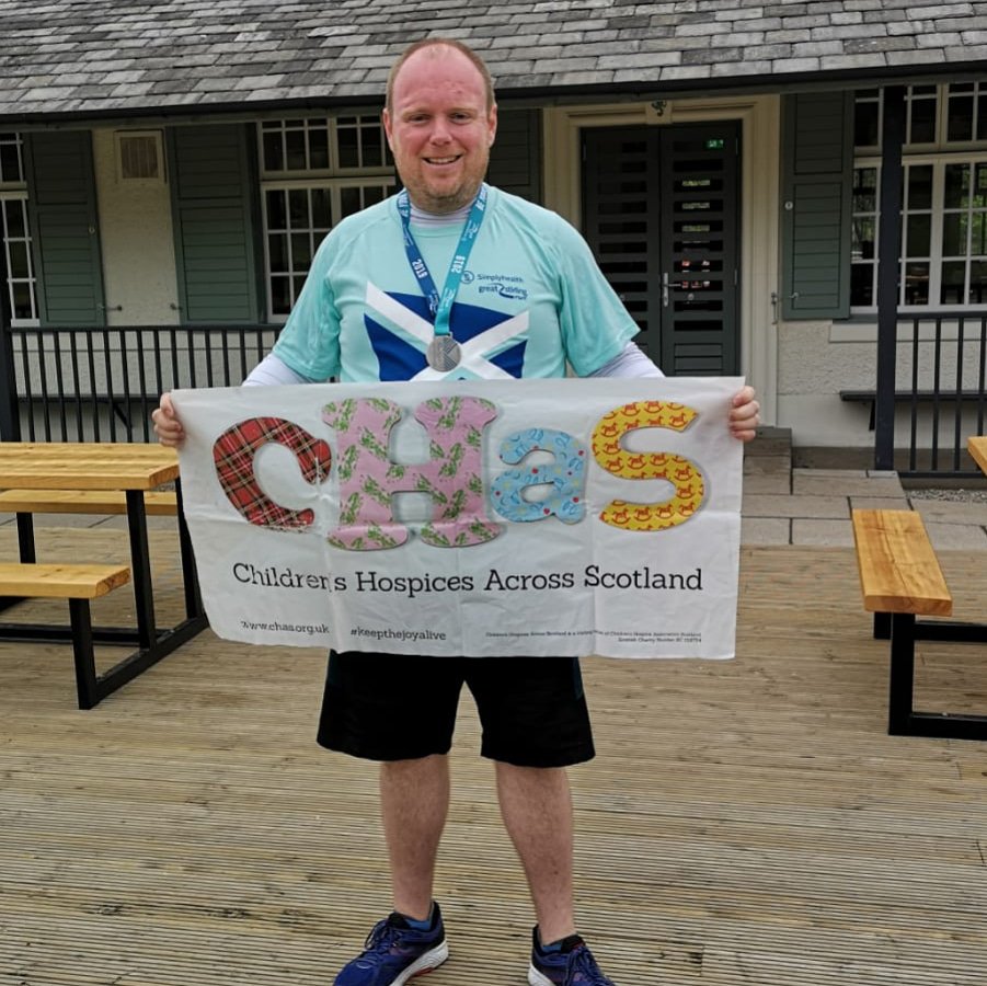 30threason's tweet photo. Yesterday I completed the Stirling marathon as part of my 30th is the reason why challenge for @supportCHAS. Thank you to everyone for their messages of support and donations so far. If you wish to donate please follow the link in my bio #30thisthereasonwhy #greatstirlingrun https://t.co/O0r3sPONDK