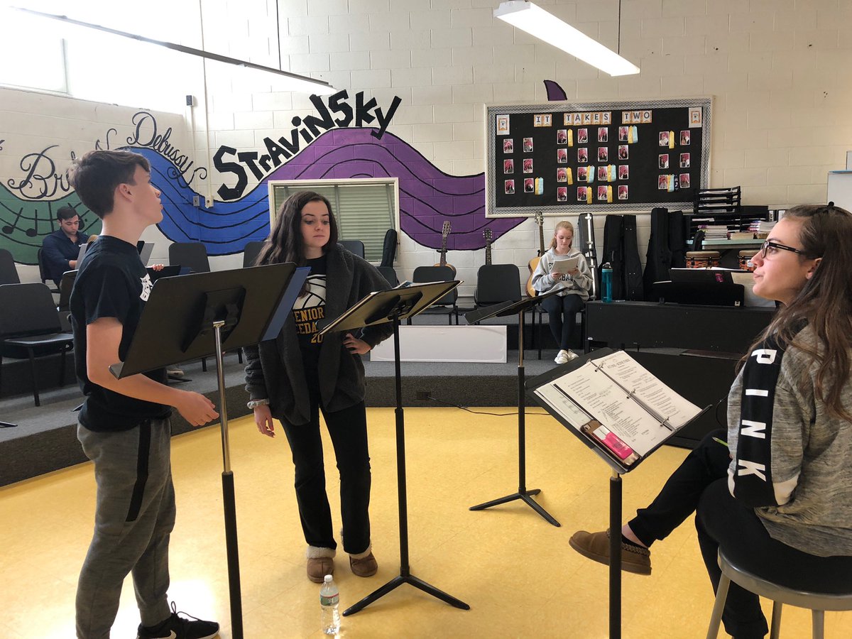 CGHS_Music's tweet photo. Our talented musical theater students will be performing a special in concert version of Calvin Berger this Friday May 3 and Saturday May 4 at 7 PM.  Suggested donation $5. 
We hope to see you there! #calvinberger #cghsmusic #cghsmusical #wearecedargrove #artsednow https://t.co/6L1TcZdTCH