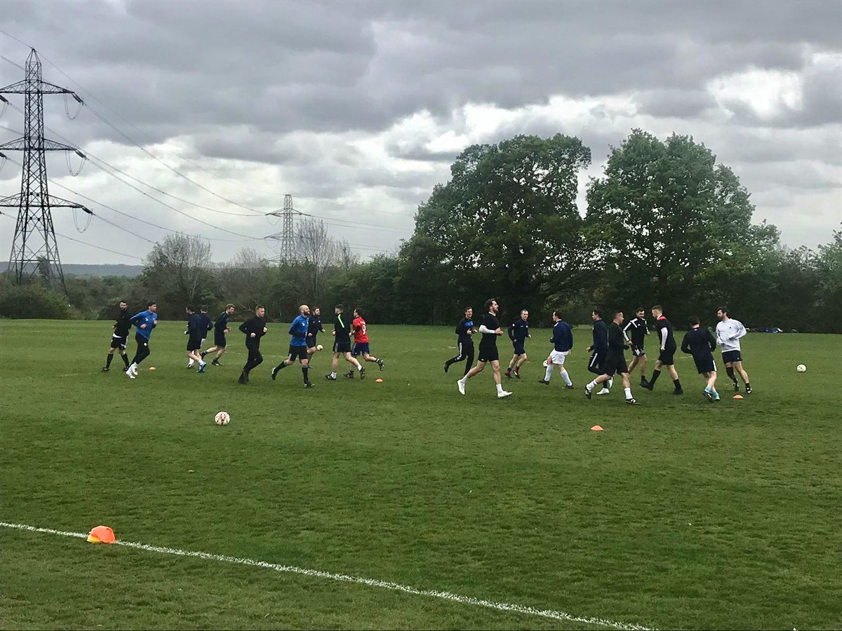 We went through our cup final preparations on Saturday. We take on AMY this coming Weds (1 May) in the SSEC Senior League Cup Final and would welcome your support.                      🏟 Whyteleafe FC (CR3 0AR)
⏰ 7.45 KO