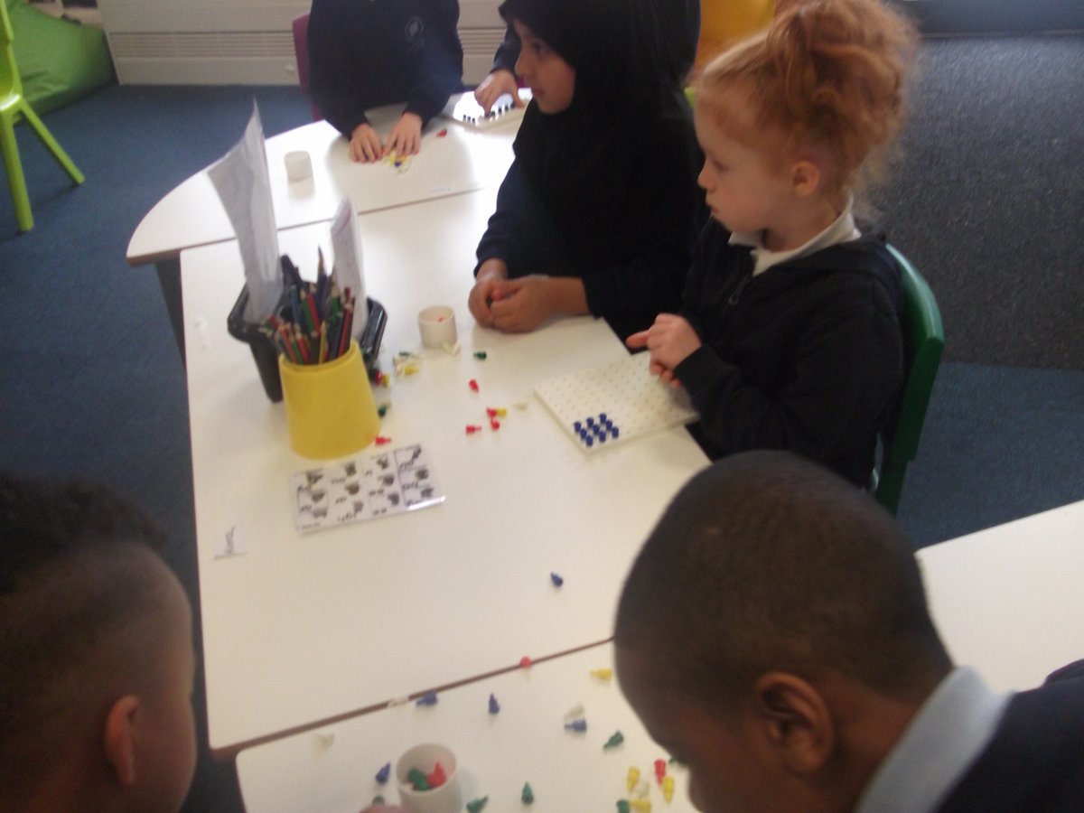 MrsTanday's tweet photo. We practised arranging equal groups into rows and columns to create arrays today. We talked about what we could see and used full sentences to describe what we had created. #HiphipARRAY #maths #mathschat #mathsresources #arrays #education @coopnightingale https://t.co/4f3GUsd0W3