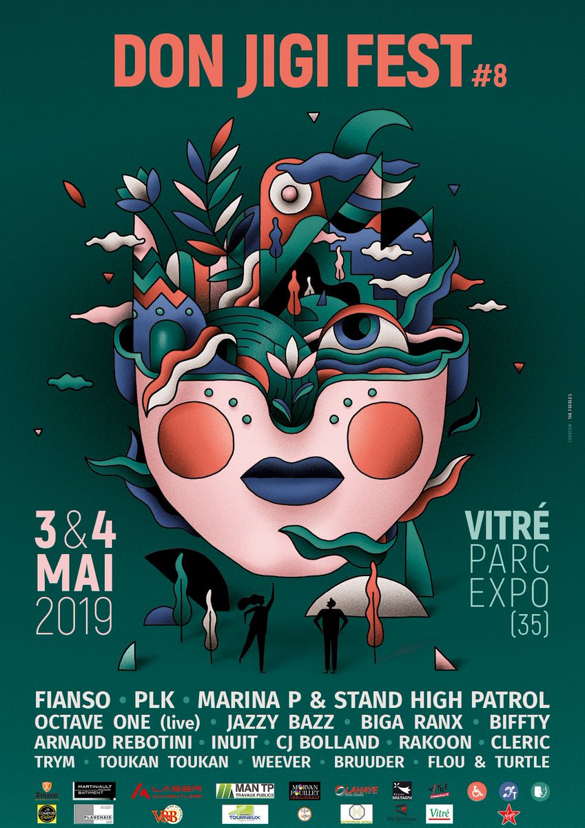 🛰 Marina P & Stand High Patrol 🛰 
=> Samedi à @DonJigiFest !!
=> #DubadubTime #OnTour @MarinaPmusic #SummerOnMars