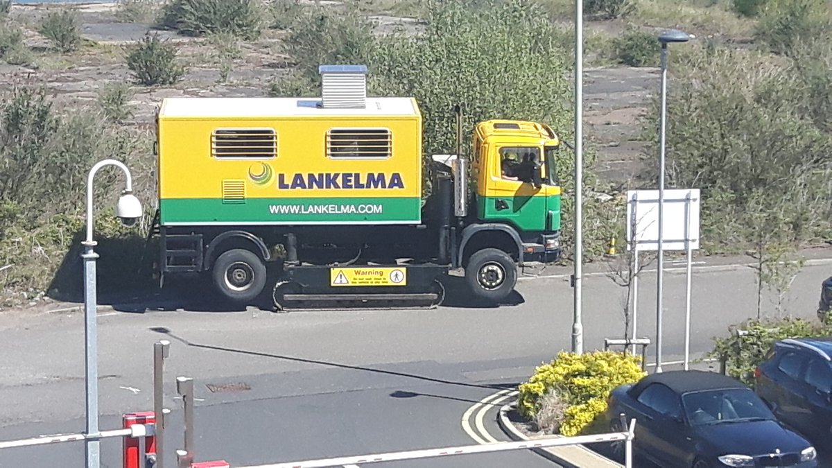 Ground investigation works underway at site of Lake Lothing 3rd Crossing, Lowestoft. <a href="/suffolkcc/">Suffolk CC</a> <a href="/EastSuffolk/">East Suffolk Council</a> <a href="/Lankelma_CPT/">Lankelma Ltd</a> More evidence that things are happening.  And, more big kit to look at!  Check out the tracked survey truck. It sounds the part too.