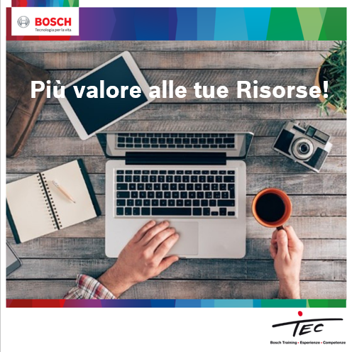 tec_bosch's tweet photo. Investi nella #FORMAZIONE! 👷🏻‍👩🏼‍💼
#BoschTec offre corsi formativi manageriali innovativi e adatti ad ogni tua esigenza, dall'#accrescimento del potenziale personale a seminari incentrati allo #sviluppo di competenze tecniche.
Dai PIÙ VALORE ALLE TUE RISORSE!!✨
📩tec@it.bosch.com https://t.co/SpYTjD6pae