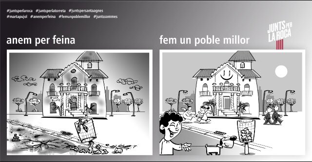 martapujol_'s tweet photo. Avui continuem treballant per fer un poble millor. Convençuts que som la millor opció pel progrés del poble i de totes les persones. https://t.co/j6xlNsb2Ok