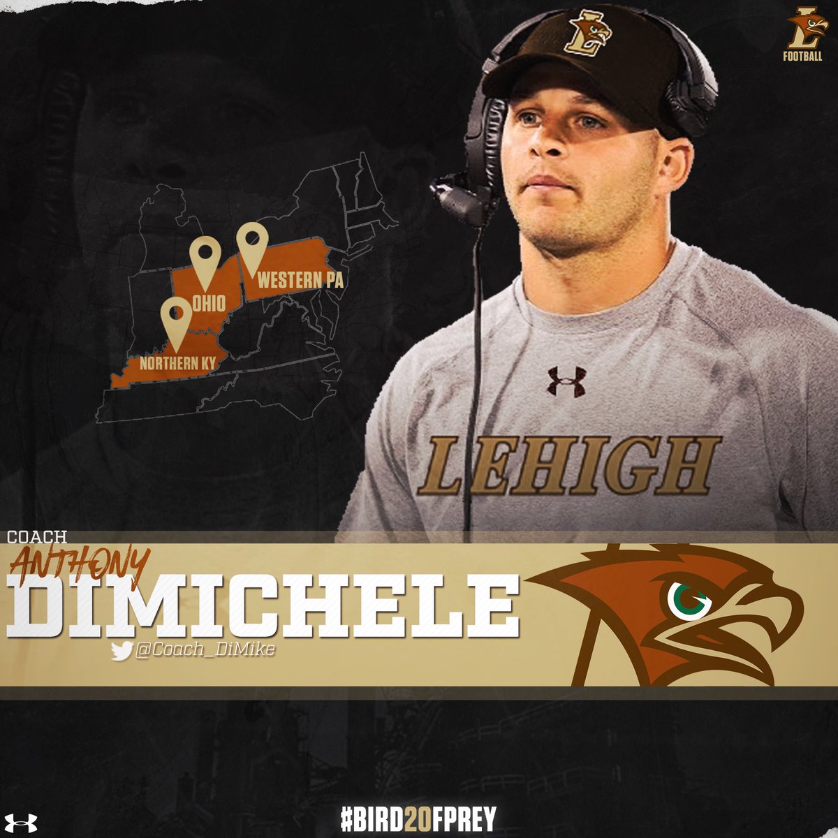 Coach_DiMike's tweet photo. MY CITY, MY CITY!!! #HOME #productofmyenvironment #Bird20fPrey #HuntWithUs #LU🦅 https://t.co/aAbubba9ib