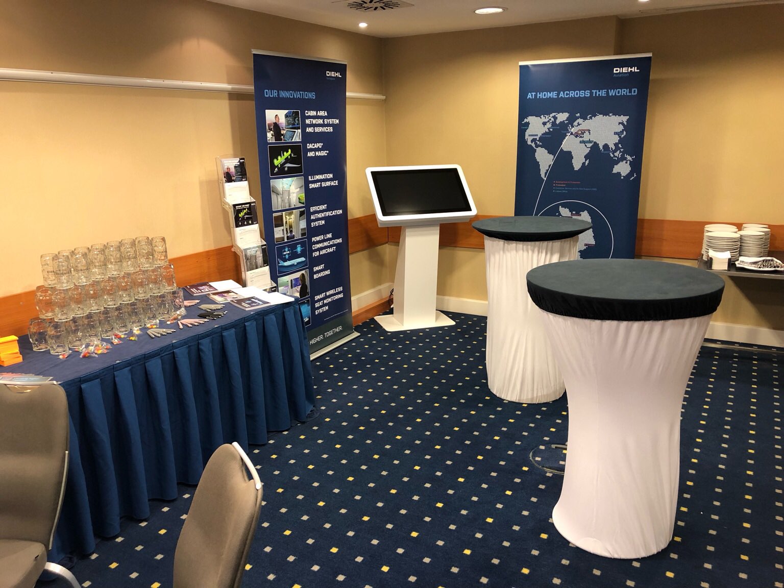 Diehl Aviation on Twitter "Our suite at this years Avionics