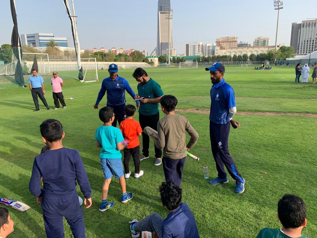rssportsacademy's tweet photo. Autographs 🧐 nothing new for the legendary spinner 😁 #cricket #RSSA https://t.co/HDG7Z4ss1q