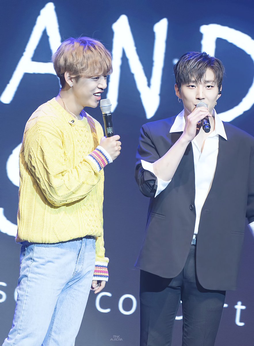 pink_aurora17's tweet photo. 190427 YOU ME AND US 대현&amp;종업
❣️
#대현 #종업 #Daehyun #JONGUP @BAP_Jongup @BAP_Daehyun https://t.co/XyENBXjjd2