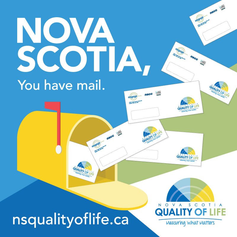 AntigonishTown's tweet photo. Community Well-Being Surveys from Engage Nova Scotia will be hitting mailboxes this week!

If you receive one, please consider taking the time to fill it out. The#NSQualityOfLife Initiative is about #MeasuringWhatMatters. Learn more:https://t.co/3rOJX2K71E. @AntigonishCo https://t.co/YPcqxT9PUO