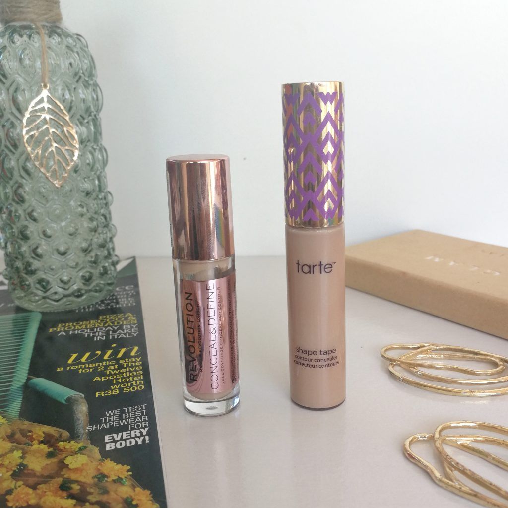 GA_Simone's tweet image. Budget vs Splurge? We're battling it out in today's post... #ShapeTape vs #ConcealandDefine (from @Clicks_SA ). Can the drugstore concealer hold it's own against the iconic Shape Tape? buff.ly/2UOjdoT