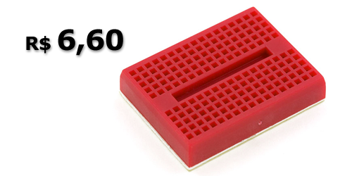 multilogicashop's tweet image. Mini Protoboard - vermelha. Esta Protoboard é pequena e possui 170 pontos de contato. Mais cores disponíveis em nosso site!
multilogica-shop.com/mini-protoboar…