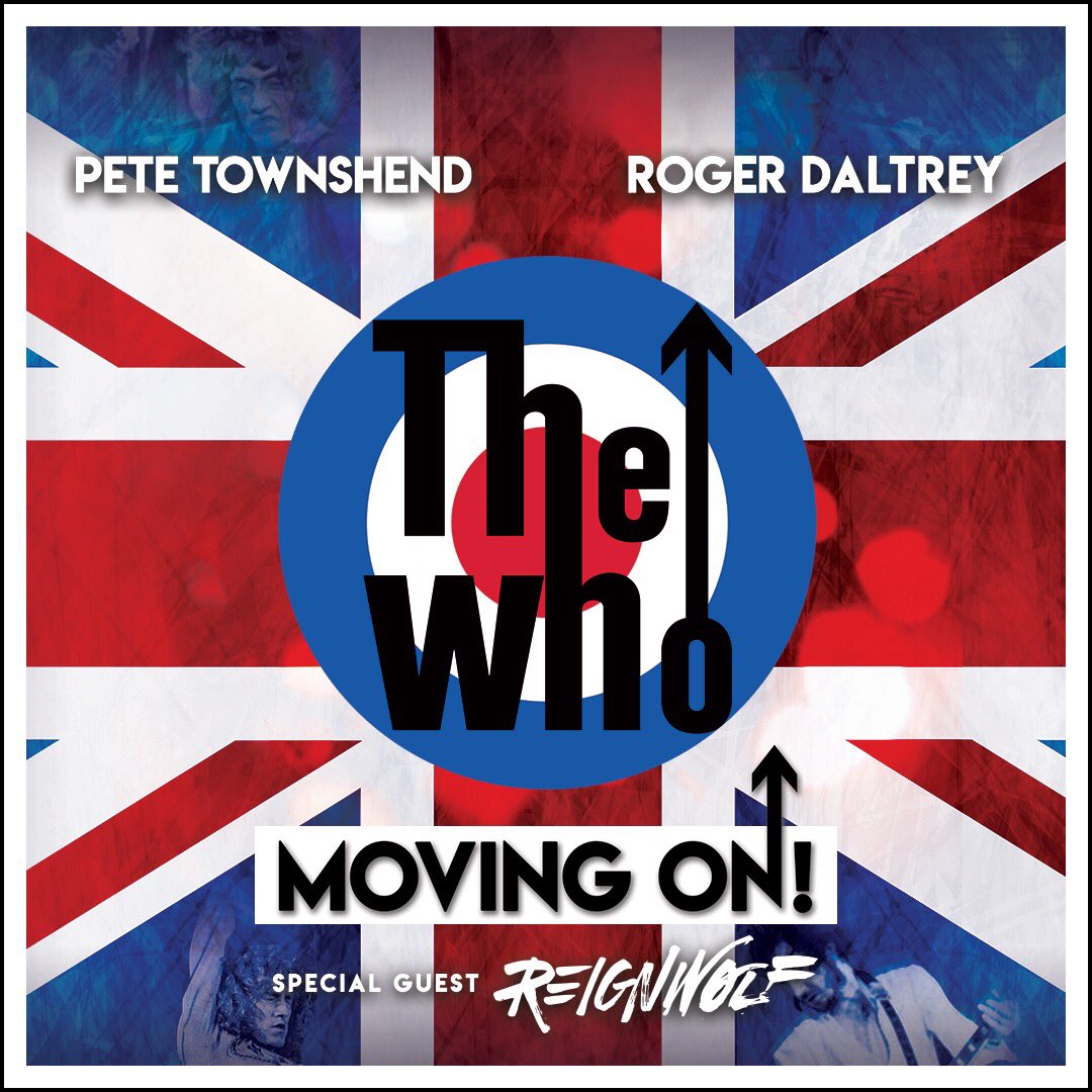 reignwolf's tweet photo. .@TheWho is taking out the Wölf! 
Indianapolis, Chicago,  Pittsburgh we’ll see you soon.

May 18 – Noblesville, IN - Ruoff Home Mortgage Music Center
May 21 – Tinley Park, IL - Hollywood Casino Amphitheatre 
May 30 – Pittsburgh, PA - PPG Arena

#thewho #tour #reignwolf https://t.co/tTxTrN4tCe