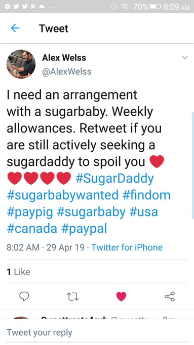 Another fake Twitter. #sugardaddytwitter #sugardaddyneeded #exposefake they only tweet for conversation<a href="/tag/sugardaddytwitter"class="tags">#sugardaddytwitter</a><a href="/tag/sugardaddyneeded"class="tags">#sugardaddyneeded</a><a href="/tag/exposefake"class="tags"><span>#exposefake</span></a>
