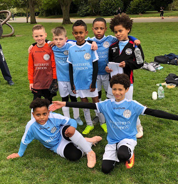 Masterfix_GB's tweet photo. What a game! A Huge well done to our sponsored team @FCTempo1 on their 1-1 draw in their final Game of the season.
They also reach the Semi final of the U8 Selkent cup this year after winning it in 2018. Well done Lads #masterfix #propertymanagement #reativemaintenance #Winning https://t.co/JeoskfqE8j