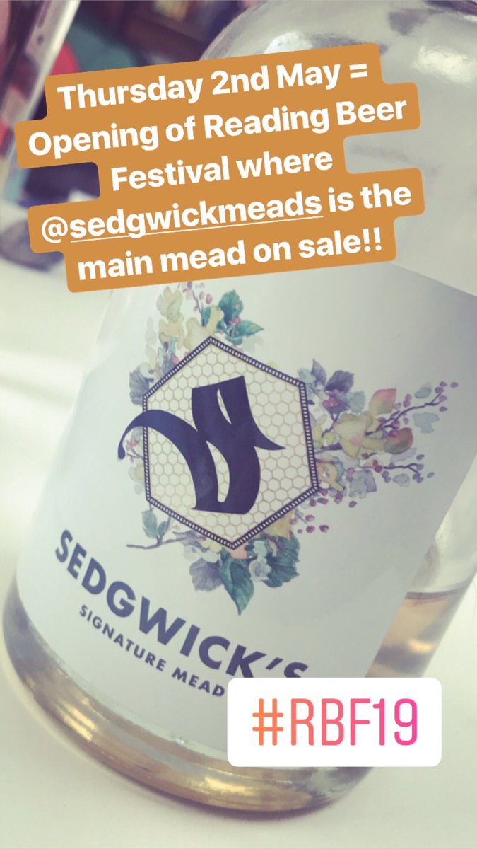 SedgwickMeads (@sedgwickmeads) on Twitter photo Only a couple of days left till <a href="/Readingbeerfest/">Reading Beer Fest</a>
In the tradition of debuts at Reading Beer Festival... it'll be the first sale of bottles sporting out new labels.
It's going to be a busy week of bottling, labelling & delivering :)
#rbf19 #mead Only a couple of days left till <a href="/Readingbeerfest/">Reading Beer Fest</a>
In the tradition of debuts at Reading Beer Festival... it'll be the first sale of bottles sporting out new labels.
It's going to be a busy week of bottling, labelling & delivering :)
#rbf19 #mead
